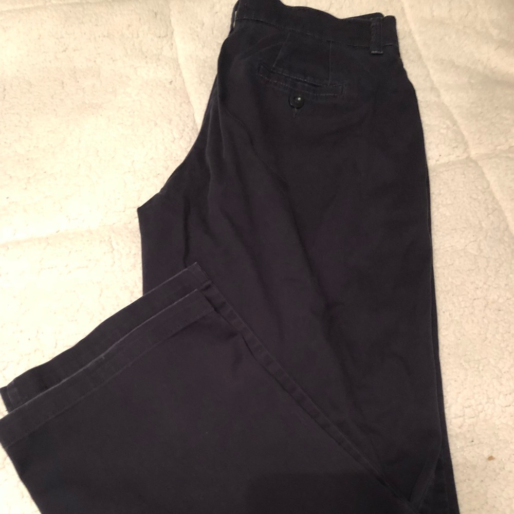 Lee dress pants size 14 navy blue